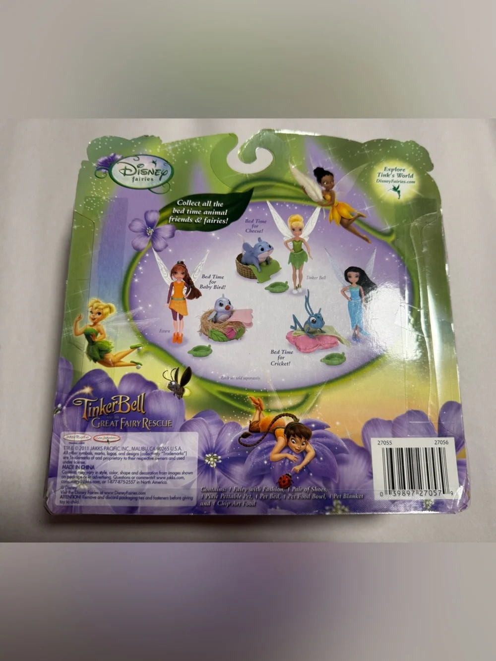 Disney Fairies Tinker Bell & Cheese Playset New in Box